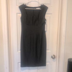 This dress can be dressed up or dress down in Calvin always does a great fit